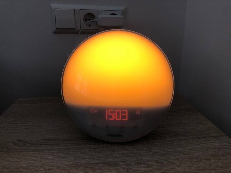 Philips Wake Up Light Test